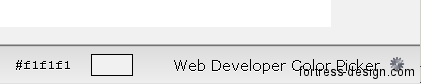 Web Developer Color Picker